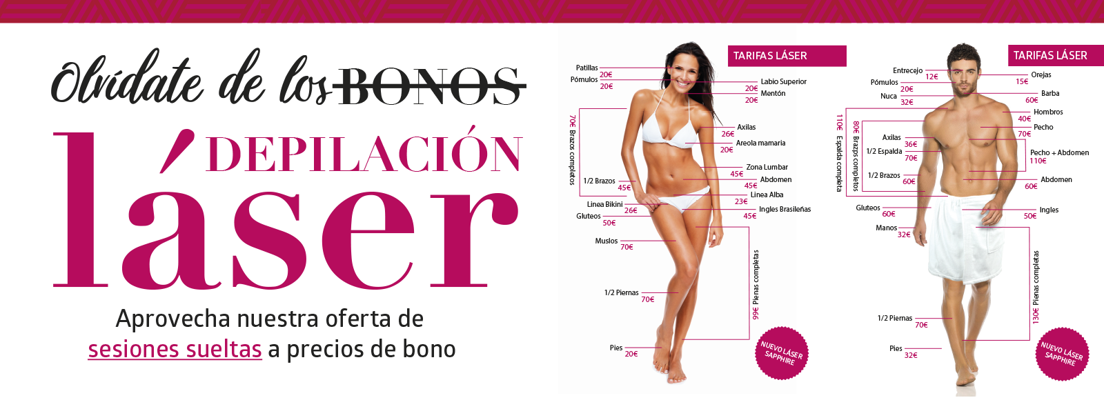 Oferta depilacion laser almeria